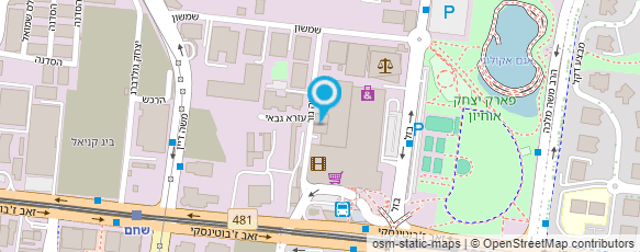 מפת הגעה אל ד"ר אמיר גליק מומחה בנוירולוגיה