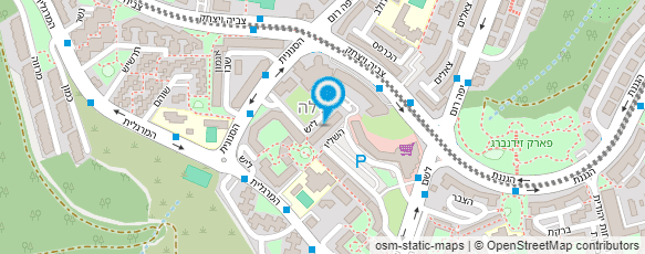 מפת הגעה אל שמעוני איתי-מורה לתופים