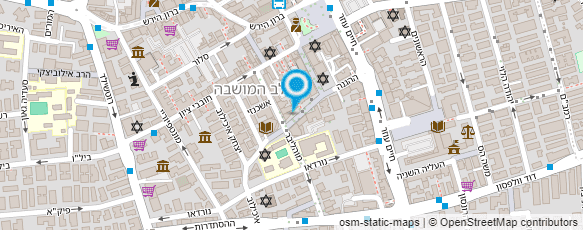 מפת הגעה אל נטלי עיצוב שיער