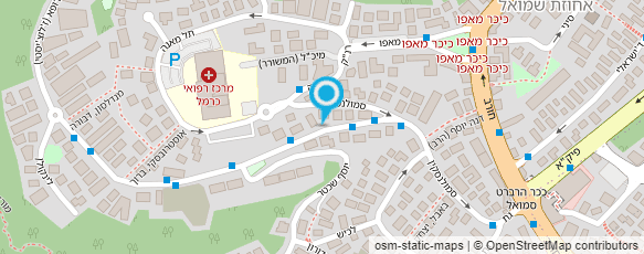 מפת הגעה אל הובלות פסולת בניין