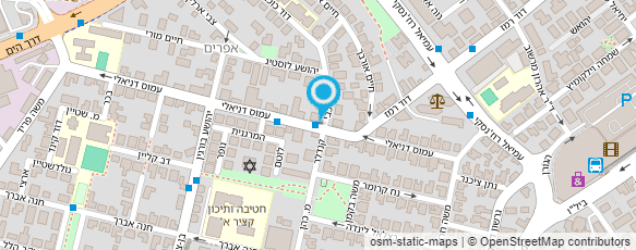 מפת הגעה אל בית מאפה דורון