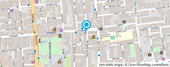 מפת הגעה אל פיצה מגשים