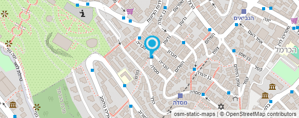 מפת הגעה אל ד"ר זיידל רונן מרצה להיסטוריה