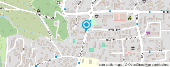 מפת הגעה אל יריב חמו מעצב שיער