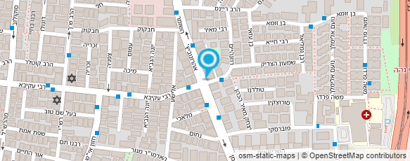 מפת הגעה אל רפאל תיקון בגדים ונעלים