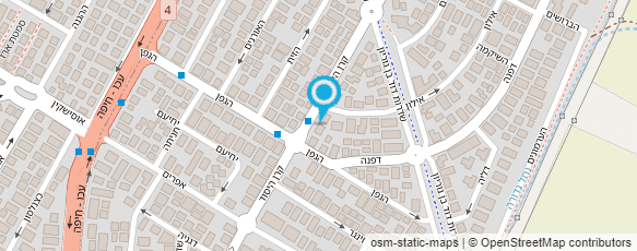 מפת הגעה אל גקו אוכל תאילנדי