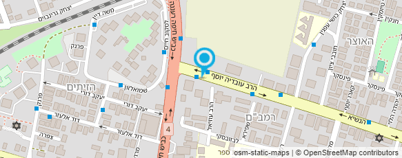 מפת הגעה אל בית המעצבים מפת הגעה אל בית המעצבים