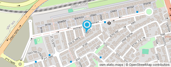 מפת הגעה אל אילוז הובלות ומנופים