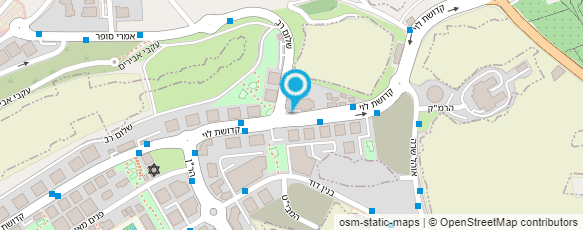 מפת הגעה אל בית יעקב חסידי