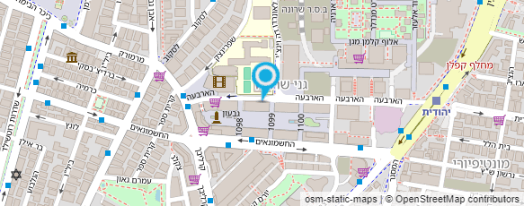 מפת הגעה אל רוזה אקספרס