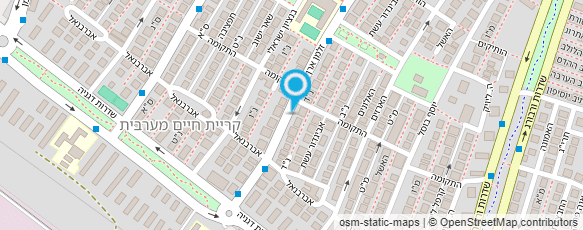 מפת הגעה אל חברה לעיצוב והקמת גינות