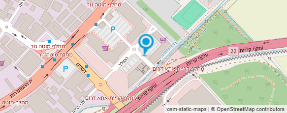 מפת הגעה אל פיצה האט