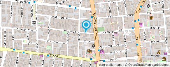 מפת הגעה אל מנויץ בוריס