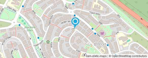 מפת הגעה אל קצפת בר מתוקים