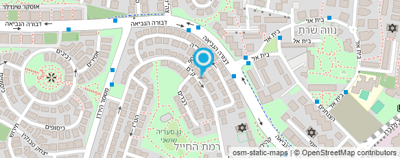 מפת הגעה אל ד"ר כלב מרים