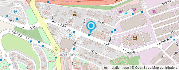 מפת הגעה אל טלימיר עולם הטלוויזיה