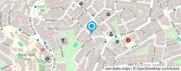 מפת הגעה אל ד"ר מולי לוי