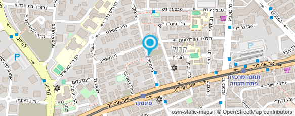 מפת הגעה אל שלמה לוי עבודות דפוס