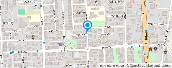 מפת הגעה אל סטודיו "פשוט לזוז"