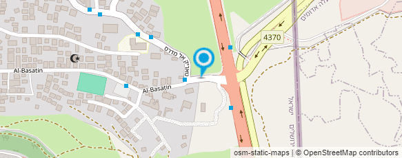 מפת הגעה אל מוסך א.תמר