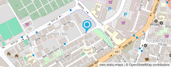 מפת הגעה אל סופר פרחים