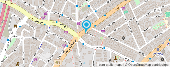 מפת הגעה אל אופטיקה צדקי - מעוז מפת הגעה אל אופטיקה צדקי - מעוז