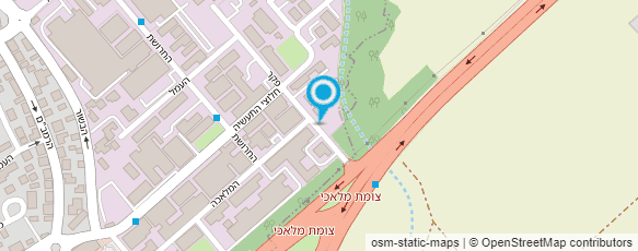 מפת הגעה אל אובל מגופים בע"מ