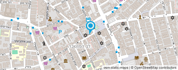 מפת הגעה אל סטודיו בוריסו