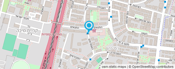 מפת הגעה אל אלונה דורון שמלות ערב