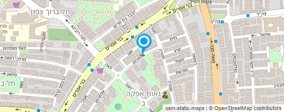 מפת הגעה אל בוארון ניהול ואחזקת מבנים