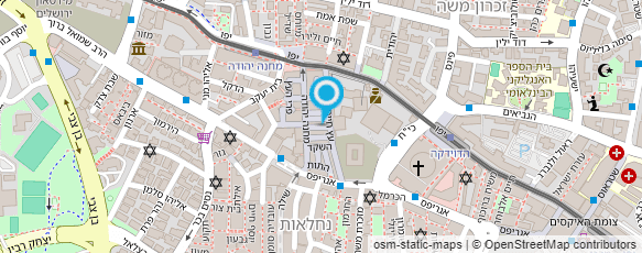 מפת הגעה אל תחריר-בר תרבות מזרחית