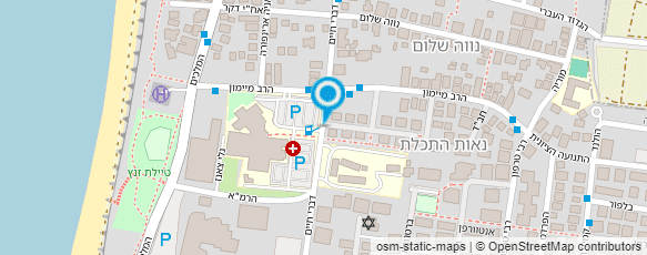 מפת הגעה אל הרש'יס פיצה