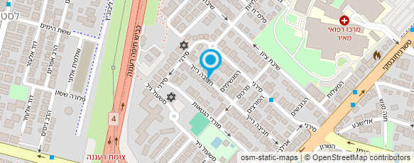 מפת הגעה אל שוורצמן דניאל