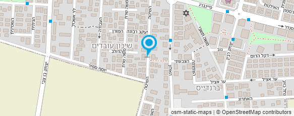 מפת הגעה אל ברגמן קובי