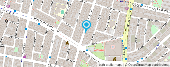 מפת הגעה אל עו''ד מיכל אבנרי