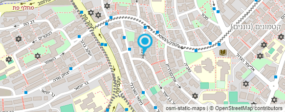 מפת הגעה אל זאב חושינסקי - רואה חשבון