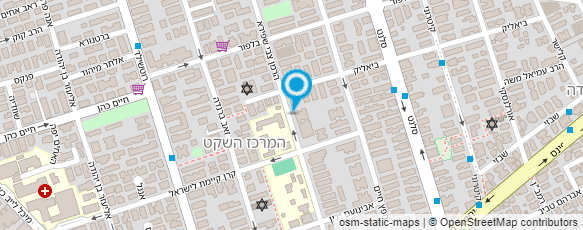 מפת הגעה אל פרופ' הנרייך נפתלי פרויד