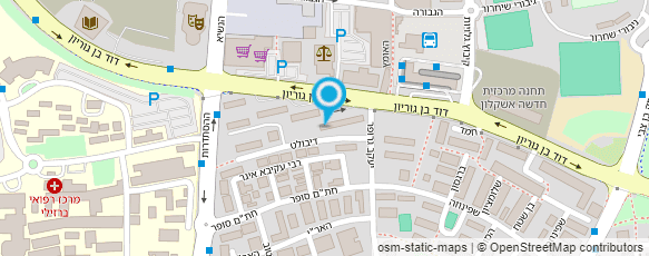 מפת הגעה אל עו''ד שרייבר את גולן