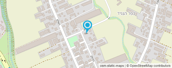 מפת הגעה אל ג'ירפה על ספסל