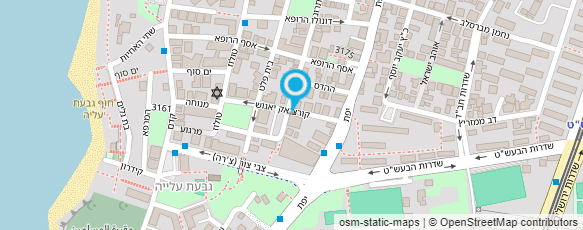 מפת הגעה אל עו"ד רובינשטיין אמיר