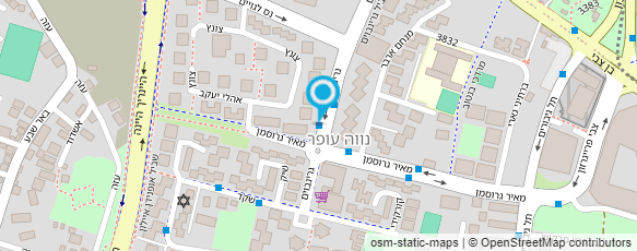 מפת הגעה אל איפור כלות - עדי יוגב