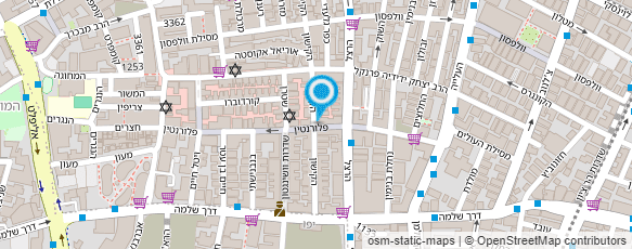 מפת הגעה אל ב. הברכה השקעות בע"מ