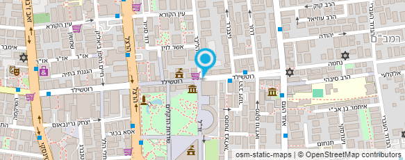 מפת הגעה אל רוקח רובי - רואה חשבון