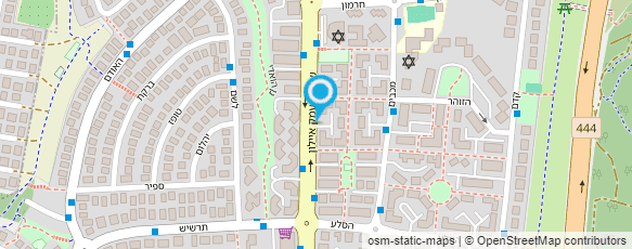 מפת הגעה אל שי בר ניהול פרוייקטים