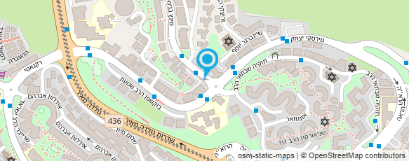 מפת הגעה אל סנטר רמות