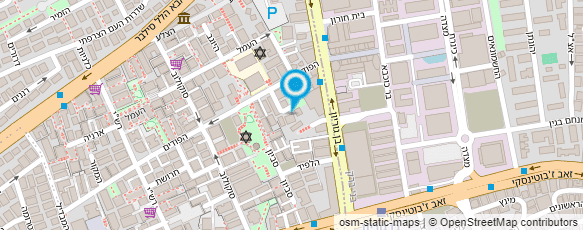 מפת הגעה אל עו"ד נועם אברהם