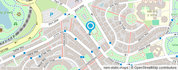 מפת הגעה אל סטודיו קרמל - עיצוב גרפי