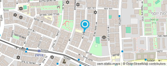 מפת הגעה אל סטודיו יוסי עיצוב שיער 10