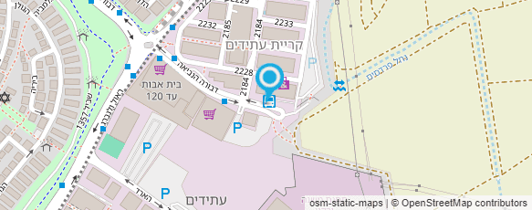 מפת הגעה אל נתיבי הגז הטבעי לישראל בע"מ