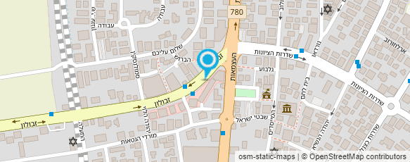 מפת הגעה אל עו"ד אבוקרט ברוך
